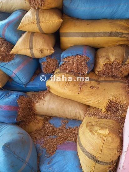 Une balle de blé à Sale au Maroc 